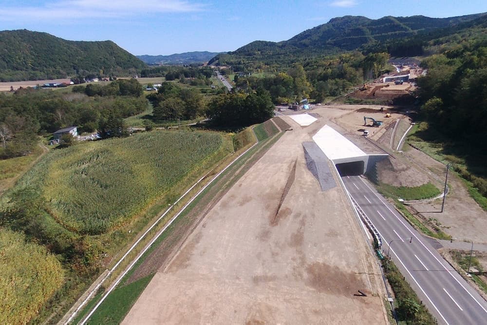 H29 旭川紋別自動車道 遠軽町 野上改良工事